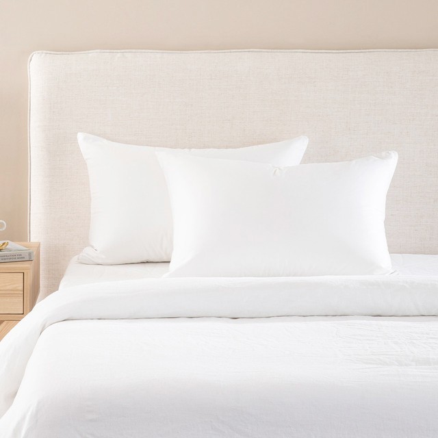 Eco Living Bamboo Cotton Pillow Protector Pair by Hilton