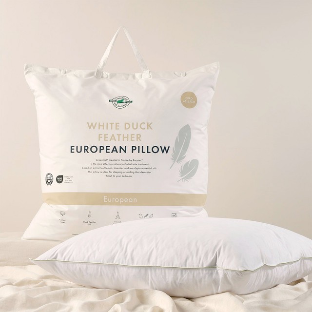 Duck Feather European Pillow by Greenfirst®