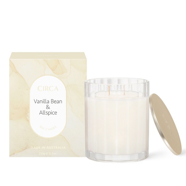 Vanilla Bean & All Spice 350g Candle by Circa