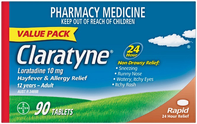 Claratyne 90 Tablets