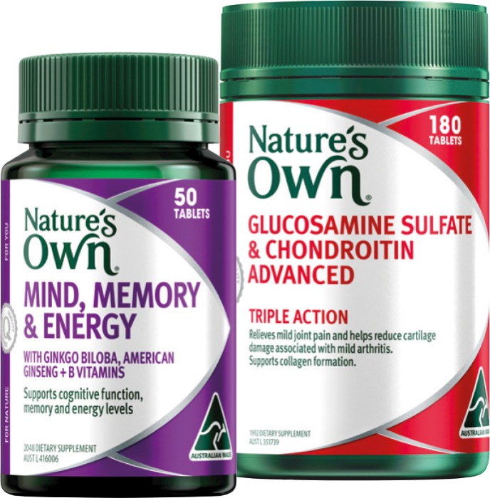 20% off Nature's Own Selected Products
