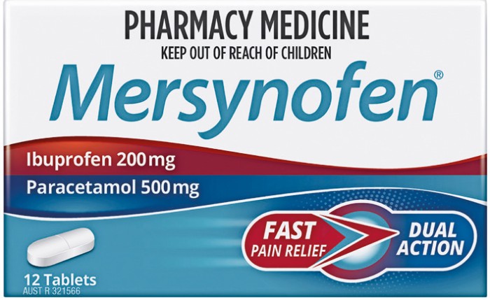 Mersynofen 12 Tablets