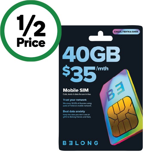 Belong $35 Voice SIM#