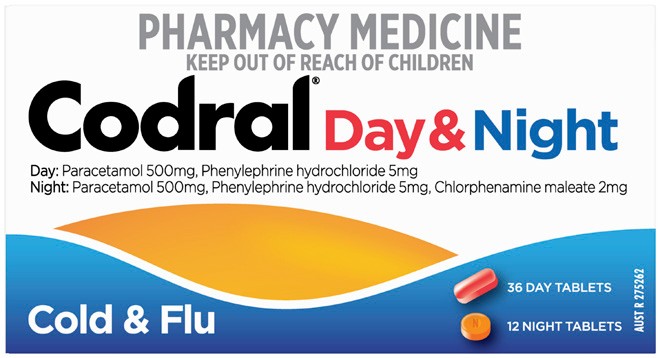 Codral Cold & Flu Day & Night 48 Tablets