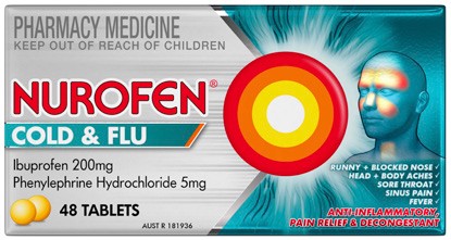 Nurofen Cold & Flu 48 Tablets