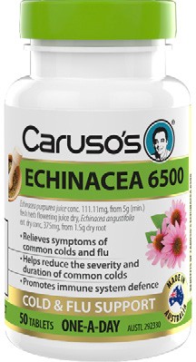 Caruso’s Echinacea 6500 50 Tablets