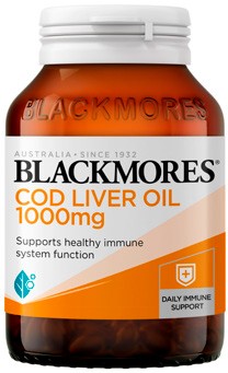 Blackmores Cod Liver Oil 1000mg 80 Capsules