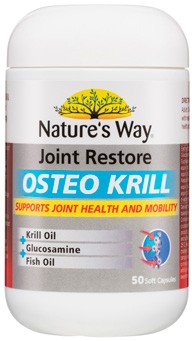 Nature’s Way Joint Restore Osteo Krill 50 Capsules