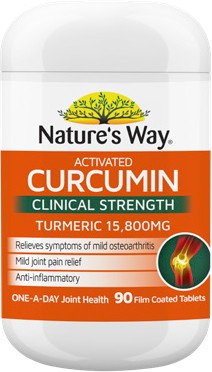 Nature’s Way Activated Curcumin 90 Tablets