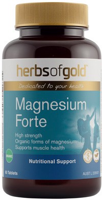 Herbs of Gold Magnesium Forte 60 Tablets
