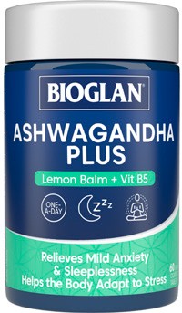 Bioglan Ashwagandha Plus 60 Tablets