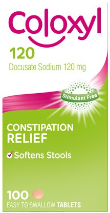 Coloxyl Constipation Relief 100 Tablets