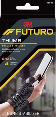 Futuro Thumb Deluxe Stabiliser Black S/M