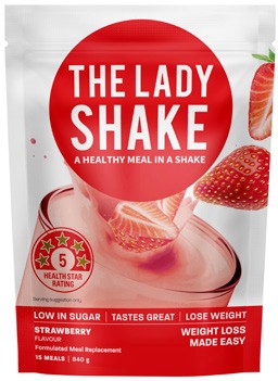 The Lady Shake Strawberry Flavour 840g