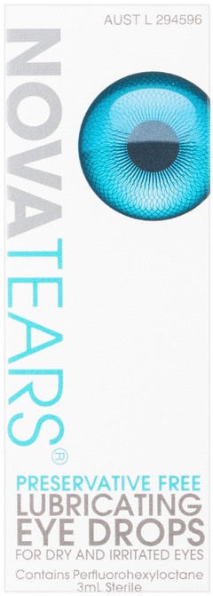 NovaTears Preservative Free Lubricating Eye Drops 3mL