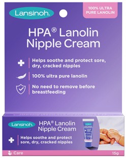 Lansinoh HPA Lanolin Nipple Cream 15g
