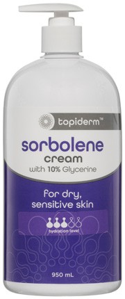 Topiderm Sorbolene Cream 10% Glycerine 950mL