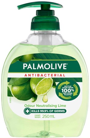 Palmolive Antibacterial Liquid Hand Wash Lime 250mL