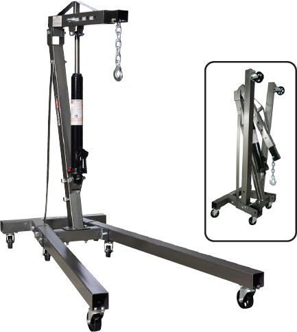 Extreme Garage 1000kg Folding Engine Crane