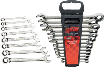 Chicane Ratchet Spanner Sets