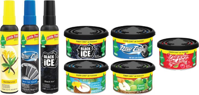 Little Trees Fibre Can & Pump Spray Air Fresheners