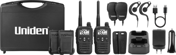 Uniden UHF Handheld 2-Way Radio Tradies Pack