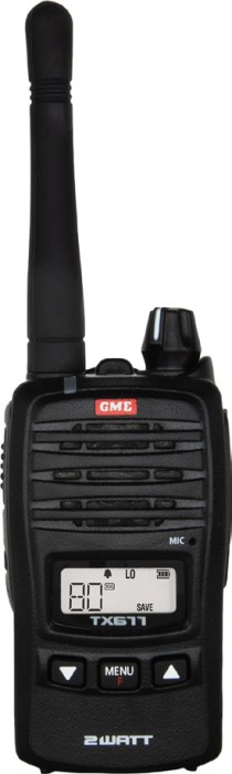 GME 5/1 Watt UHF CB Handheld Radio