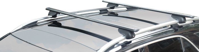 Rough Country Premium Rooftop Aluminium Cross Bars Black