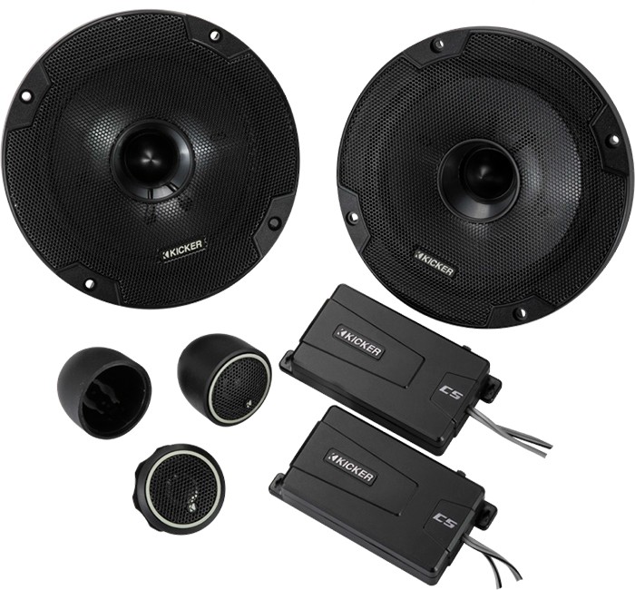 Kicker 6.5” CS Series 2 Way Component Speakers