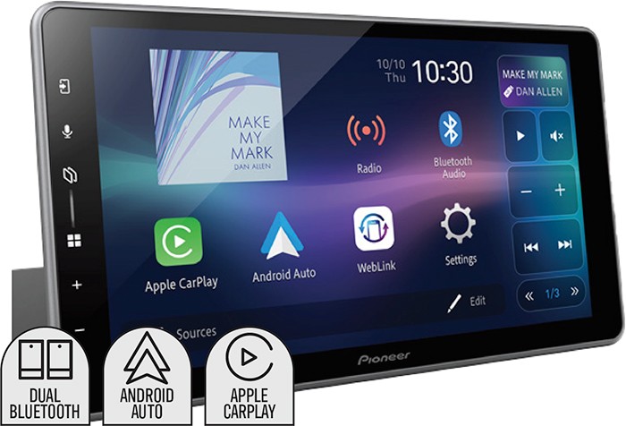 Pioneer 9” AV Head Unit Wireless Receiver