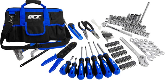 Garage Tough 194 Piece Tool Bag Kit