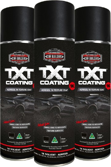 Car Builders TXT Coating 1K Aerosol Can