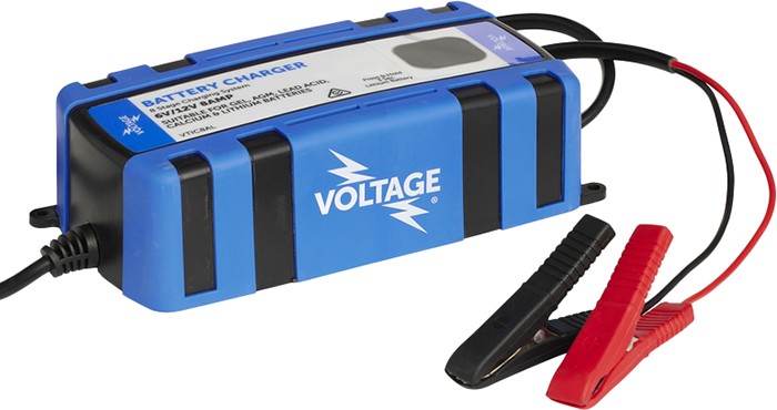 Voltage Intelligent Battery Charger with Lithium
