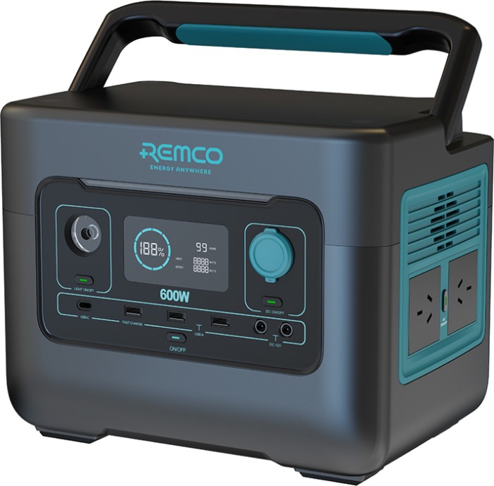 NEW Remco 600W Lithium Portable Power Station