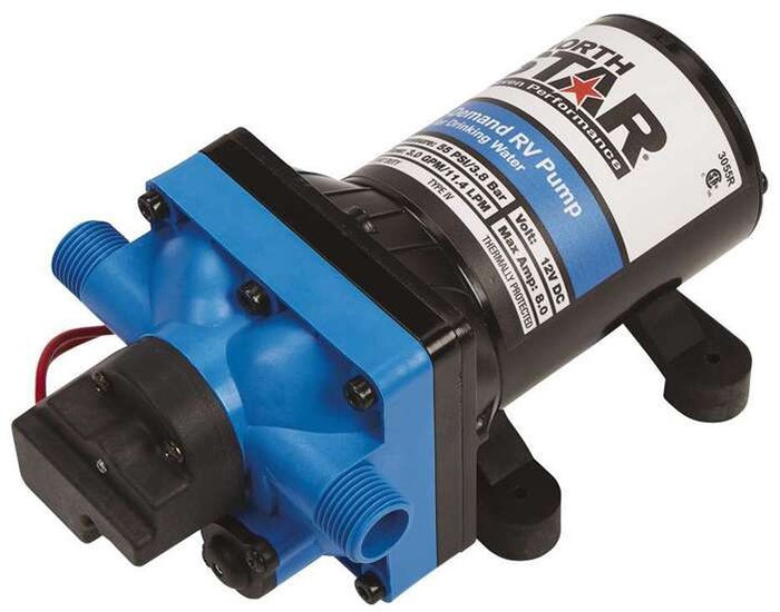 Northstar 12V RV Water Pump 11.4 L/M