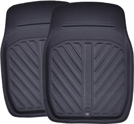 Streetwize Leather-Look Deep Dish Front Floor Mats