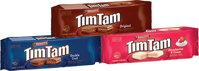 Arnott's Tim Tam Biscuits 165g-200g