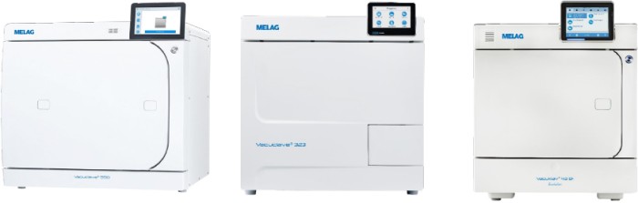 Melag Premium Class B+ Evolution and Vacuclave Prime Line