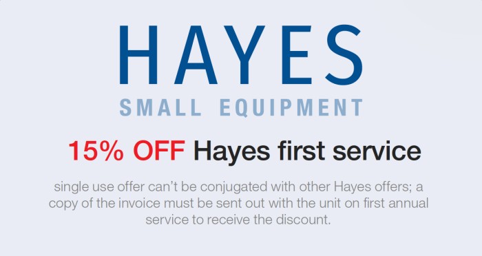 Hayes Small Equipment