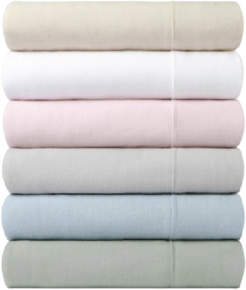 Heritage Plain Dye Cotton Flannelette Sheet Set#