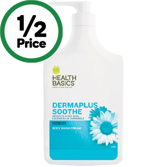 Health Basics Body Wash Dermaplus 1 Litre