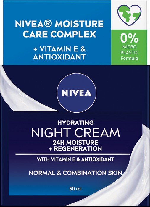 Nivea Hydrating Night Cream 50mLΩ