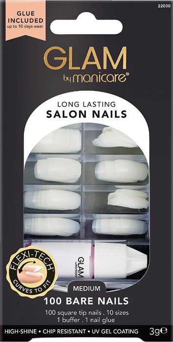 Manicare Glam Salon Nails 100 Pack