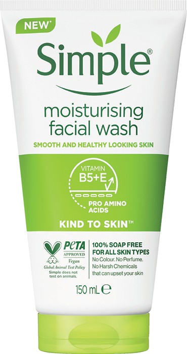 Simple Moisturising Facial Wash 150mL