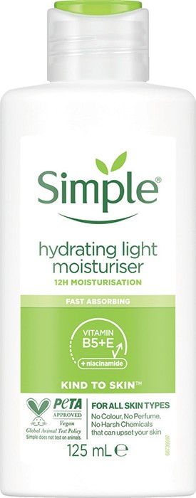 Simple Hydrating Light Moisturiser 125mL