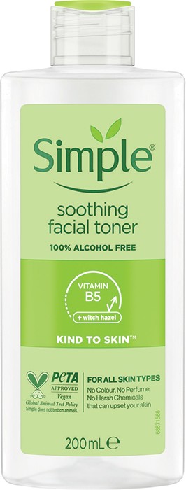 Simple Soothing Facial Toner 200mL