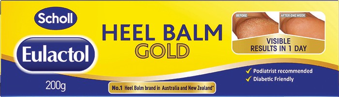 Scholl Eulactol Heel Balm Gold 200g*