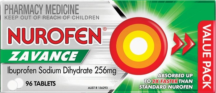 Nurofen Zavance 96 Tablets Pack^