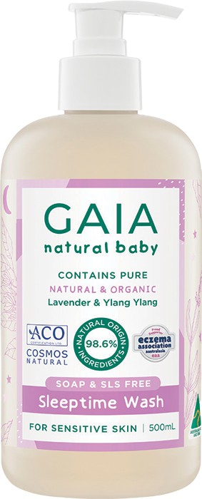 GAIA Natural Baby Sleeptime Bath 500mL