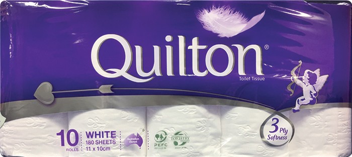 Quilton Toilet Paper 10 Pack